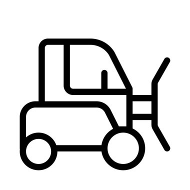 İnşaat alanlarında yoğun olarak kullanılan buldozer..