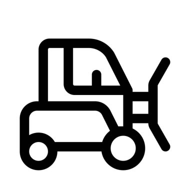 İnşaat alanlarında yoğun olarak kullanılan buldozer..