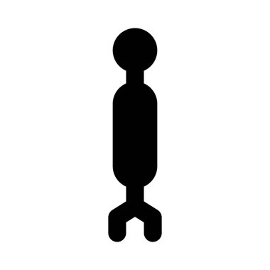 İnşaatta eşyaları tutmak için vinç pençesi.