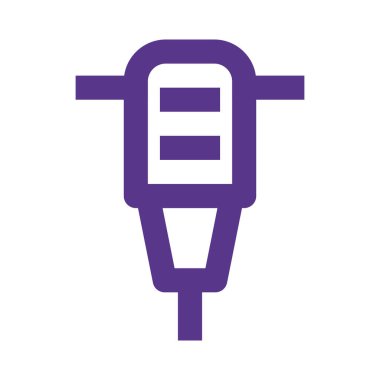 Delik açmak için kullanılan matkap makinesi.