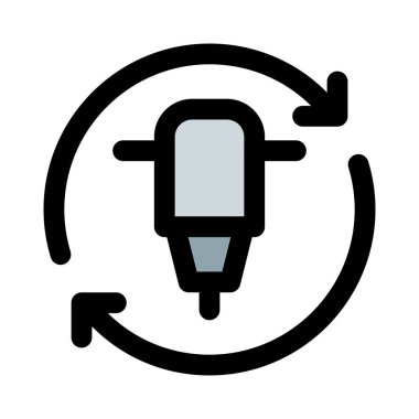 İnşaat alanında defalarca delik açtılar..