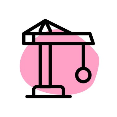 Yıkıcı vinçle donatılmış güçlü makara..