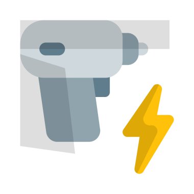 Güçlü motorlu elektrikli matkap..