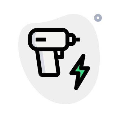 Güçlü motorlu elektrikli matkap..