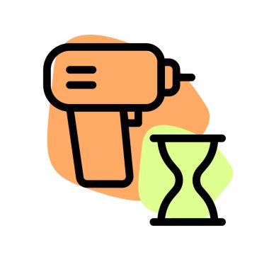 Sondaj ekipmanlarıyla çukur kazmak.