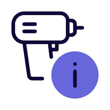 Katı malzemelerde delik açmak için sondaj aracı.