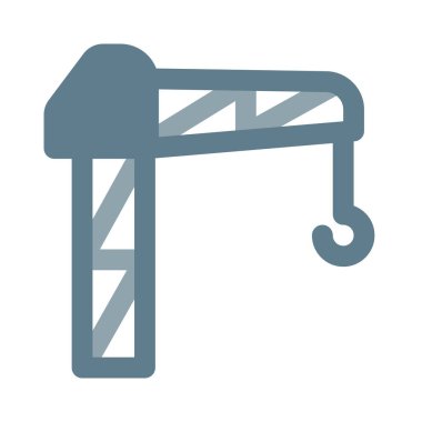 İpi çeken ağır bir makine, vinç.