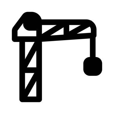 Yükleme ve boşaltma için ağır vinç.