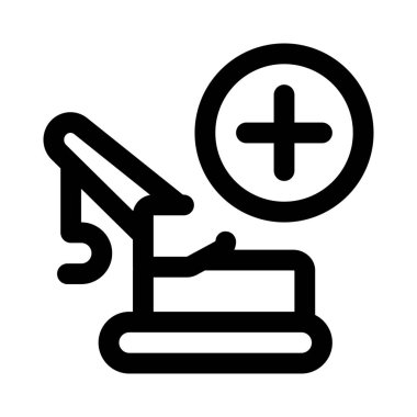 İnşaat sahasına yeni makineler eklendi.