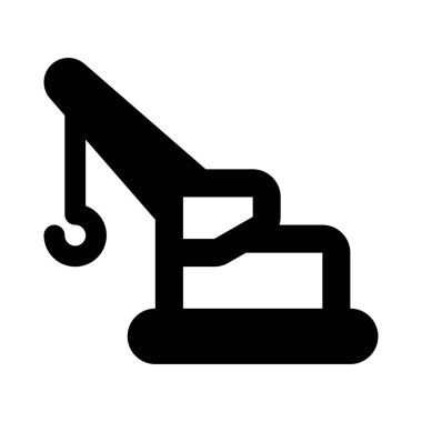 Kaldırmak için inşaat aracı ya da vinç.