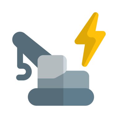 Aracı çalıştırmak için kullanılan yüksek voltajlı elektrik.