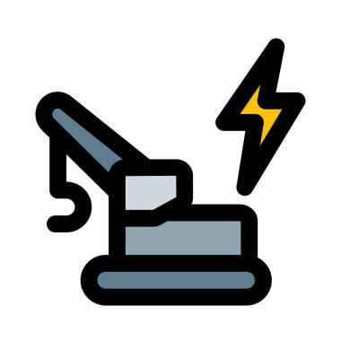 Aracı çalıştırmak için kullanılan yüksek voltajlı elektrik.