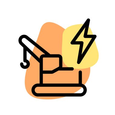 Aracı çalıştırmak için kullanılan yüksek voltajlı elektrik.