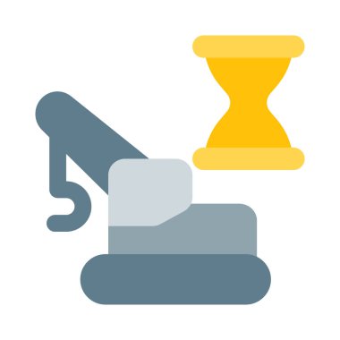 İnşaat için verimli ağır yük vinci.