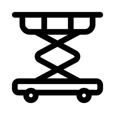 Hidrolik kaldırma, ağır ağırlıkları taşımak için bir araçtır.