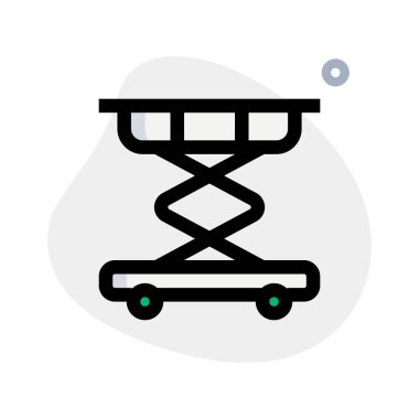 Hidrolik kaldırma, ağır ağırlıkları taşımak için bir araçtır.