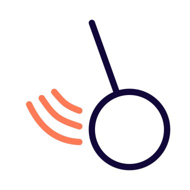 Yıkım için kullanılan ağır yıkım topu.