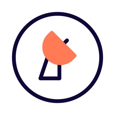 uydu anten anten beyaz arkaplanda izole