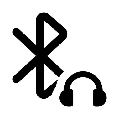 Aygıta bağlı kablosuz kulaklık.