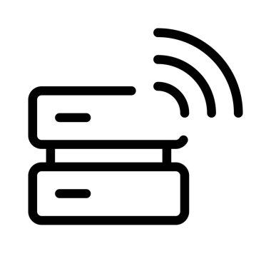 Bulut sunucusu üzerinden kablosuz veri paylaşımı.