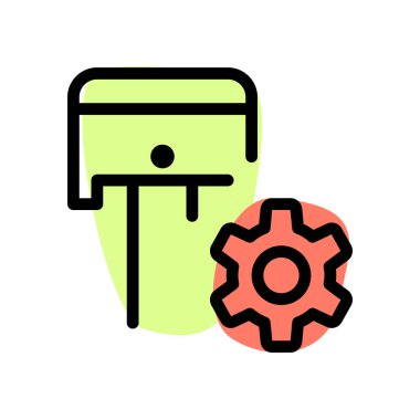 Karşılık mekanizmasını geliştirerek Piston pompası.