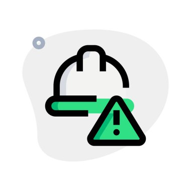 İnşaat alanında güvenlik belirtileri.