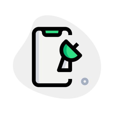 Uydu bağlantısı ağına cep telefonu erişimi