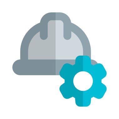 Yenilikçi ayar sistemine sahip güvenlik kaskı.