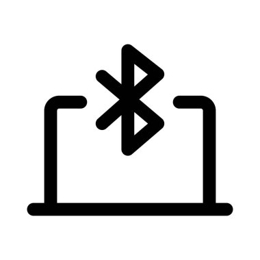 Bluetooth üzerinden bir laptopa veri paylaşımı.