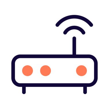 Temel sinyal gücü antenli internet yönlendirici