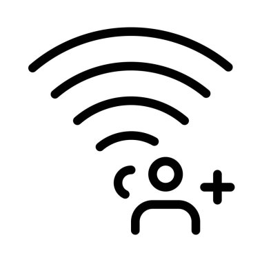 Bir kişi tarafından işletilen kablosuz bağlantı.
