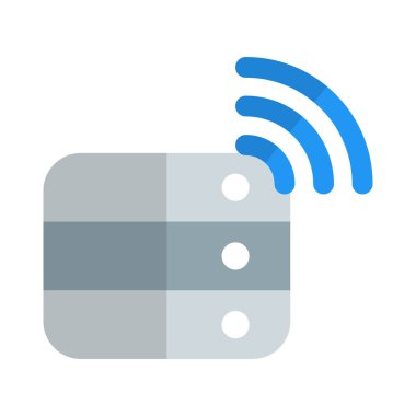 Kablosuz veritabanına sahip bilgi depolama.