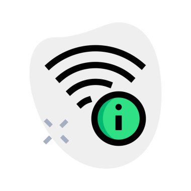 Kablosuz bağlantı sorunu göstergesi.