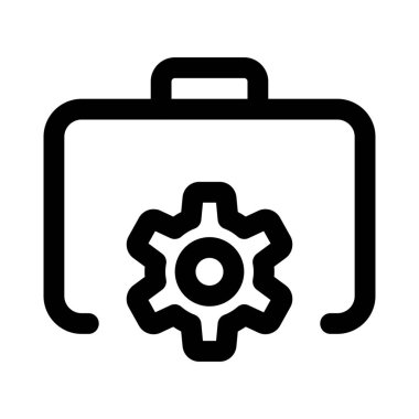 Bir güvenlik kilidi mekanizması ile paketlenmiş çanta.