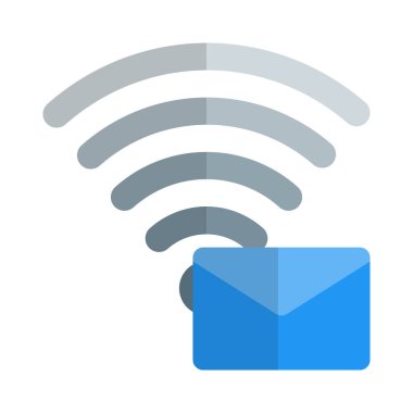 Kablosuz iletişim yoluyla metin iletileri ile iletişim.