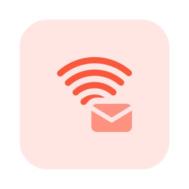 Kablosuz iletişim yoluyla metin iletileri ile iletişim.