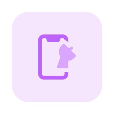 Uydu bağlantısı ağına cep telefonu erişimi