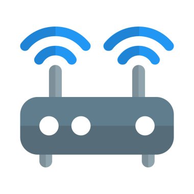 Daha iyi aralık için çift anten internet yönlendirici