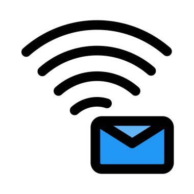 Kablosuz iletişim yoluyla metin iletileri ile iletişim.