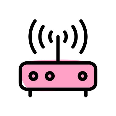 Tek antenli güçlü sinyalli ileri internet yönlendirici