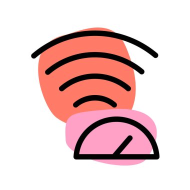 Çevrimiçi tarama için yüksek hızlı internet hizmeti.