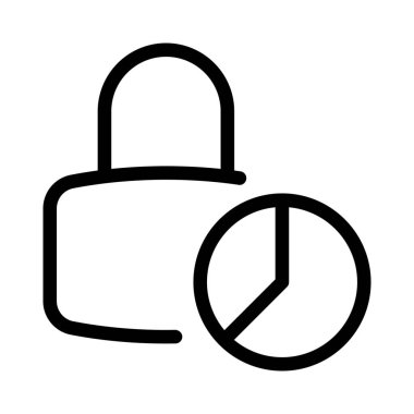 Pasta grafiği sunumu için kilit parolası ayarlandı.