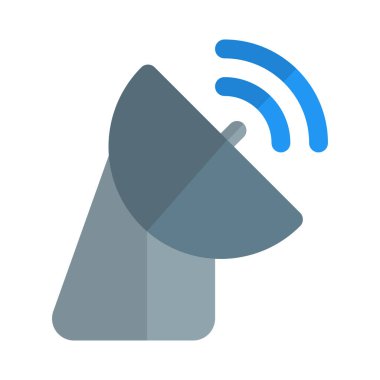 Uydu anten ağından uzun mesafe sinyali