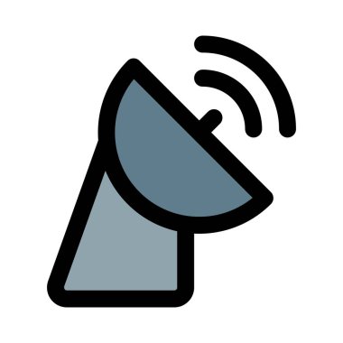 Uydu anten ağından uzun mesafe sinyali