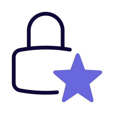 Güvenlik amacıyla en yüksek dereceli asma kilit.