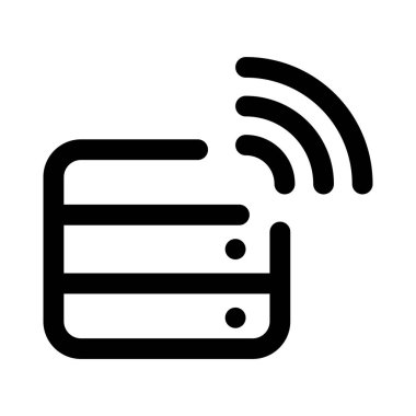 Kablosuz veritabanına sahip bilgi depolama.