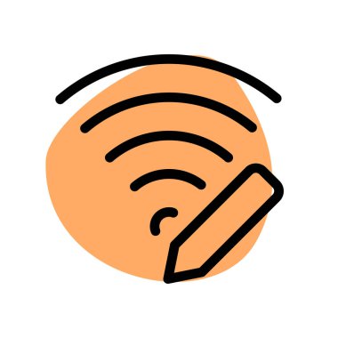 Gizlilik için Wi-Fi parolası değiştiriliyor.