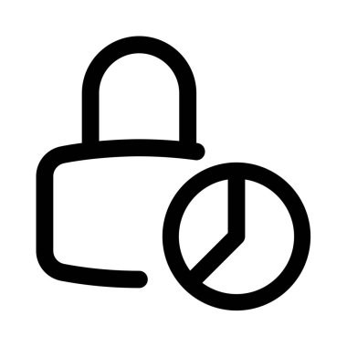 Pasta grafiği sunumu için kilit parolası ayarlandı.