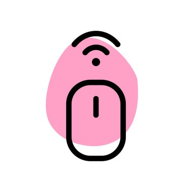 Bluetooth ile aygıta bağlı kablosuz fare.