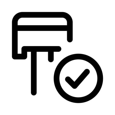 Araç bileşeniyle korunan bakım kontrol listesi.